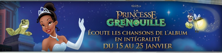 Musiques de La Princesse & La Grenouille