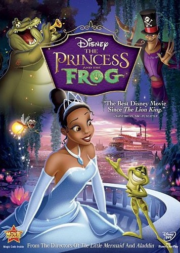 The Princess & The Frog DVD
