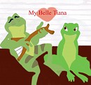 Tiana and Naveen as frogs colored
