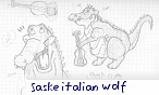 saske italian wolf