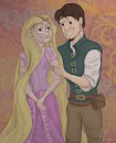 Flynn and Rapunzel c:
