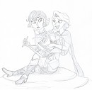Drawing session