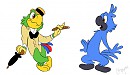 Jose Carioca and Blu