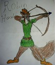 The brave and daring Robin Hood