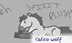 Calico wolf