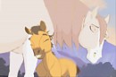 Foal sitting 
