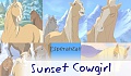 Sunset Cowgirl