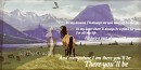 There you'll be
