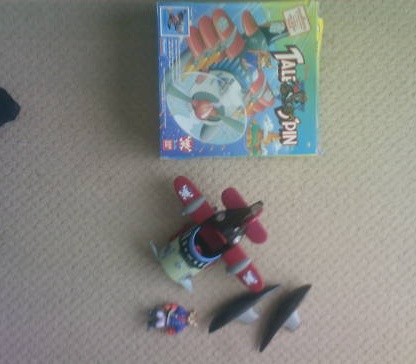 Talespin Don Karnage plane merchandise