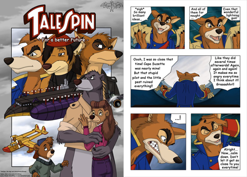 TaleSpin - For a Better Future comic