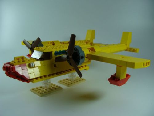 Sea Duck made with Lego bricks