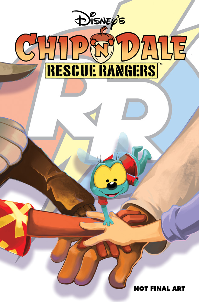 Chip Dale Rescue Rangers comic cover 3