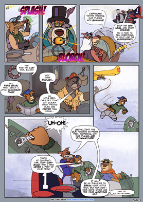 Talespin comic page 1