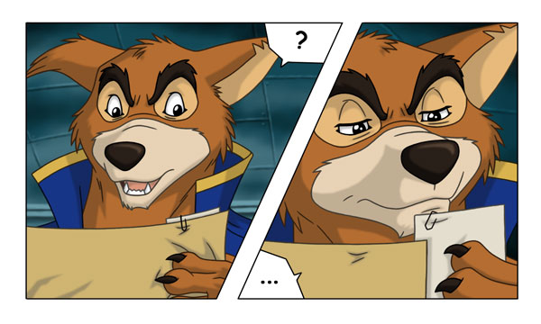 Shade Silverwing comic extract
