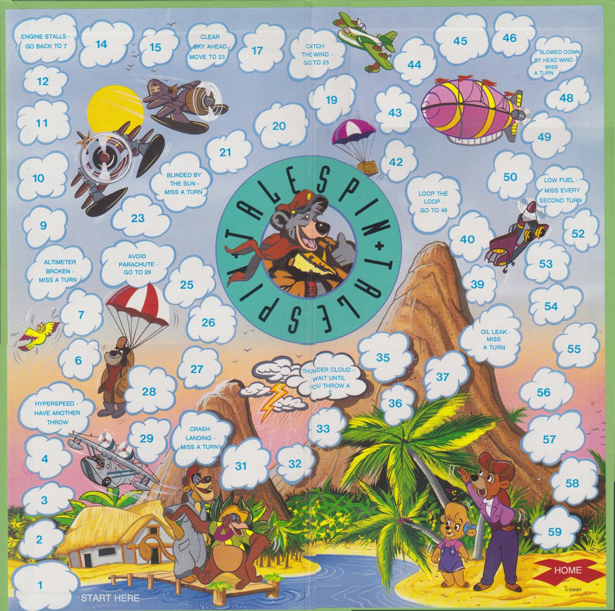 The game board