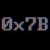 0x7B