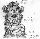 Kit - scared