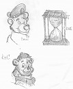 Baloo & Kit - doodle