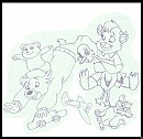 th�me no�l: Les enfants ont �t� g�t�s!