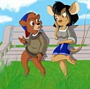 at the park