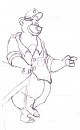 First attempt to draw Baloo