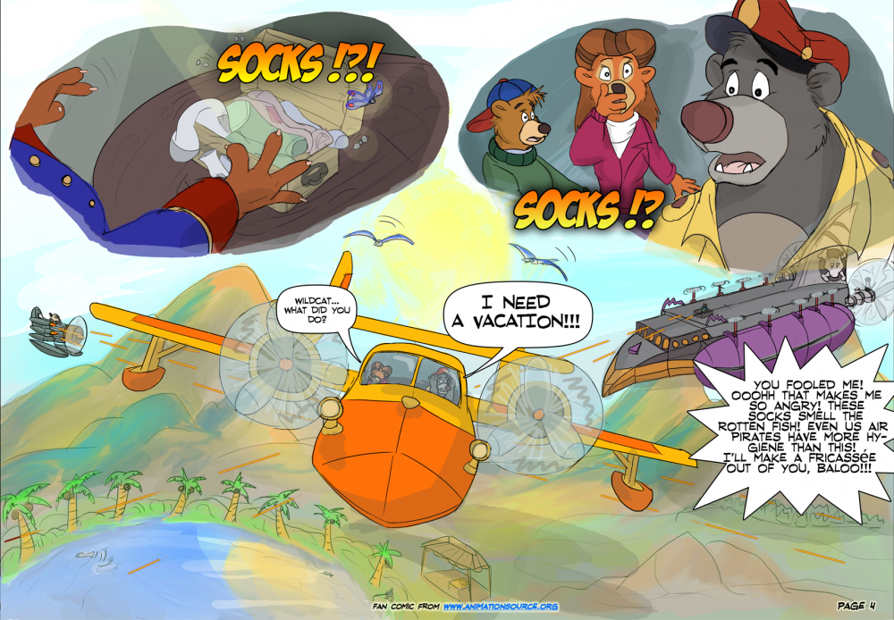 TaleSpin fan comic page 4