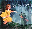 She's touching me!