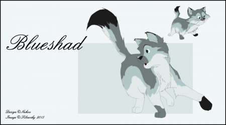 Detail Blueshad (Silversky')