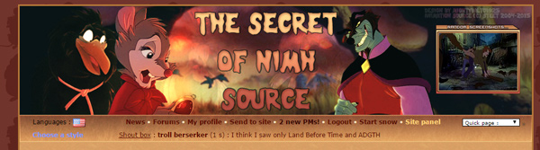 Secret of NIMH Source opens