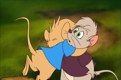 Timothy hugging Martin