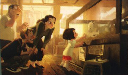 Scene concept art