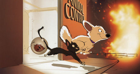 Scene concept art