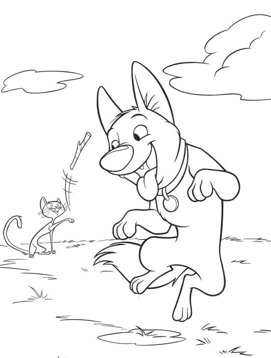 Colouring page