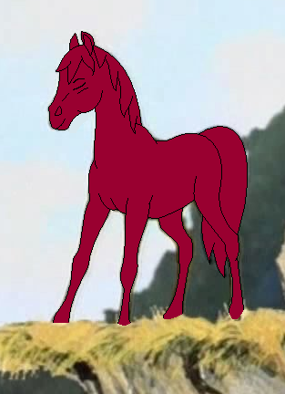 Peacful foal base