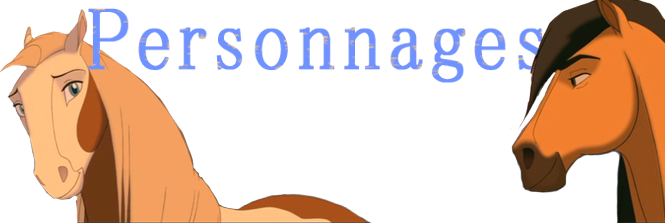 Spirit Personnages