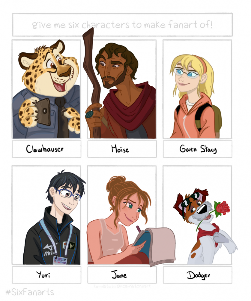 6 Characters Challenge #1