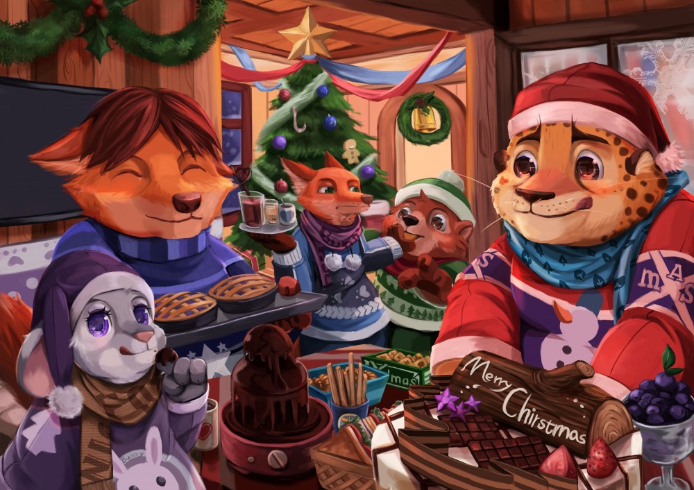 2020 Joyeux No�l de Zootopia