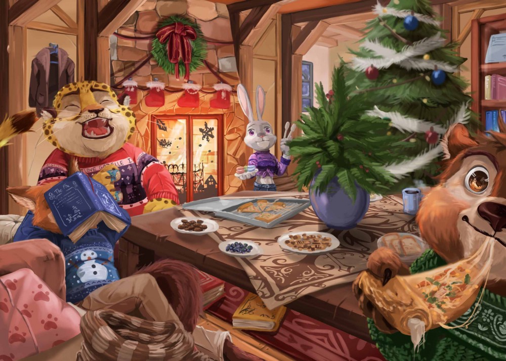 Joyeux No�l 2018 de Zootopia