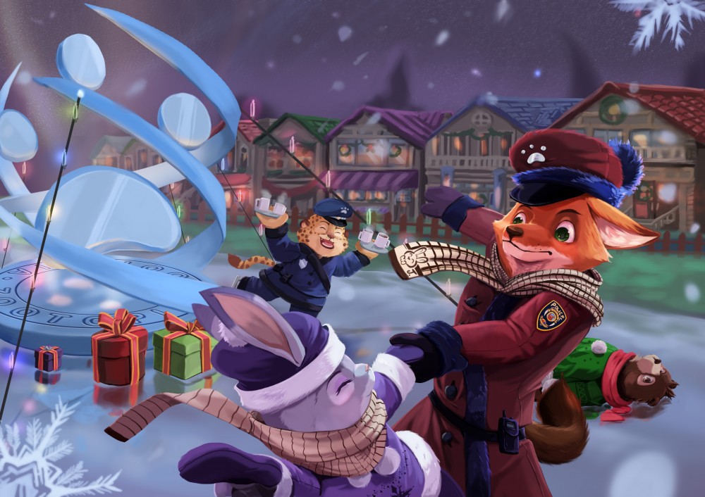 Joyeux No�l 2019 de Zootopie